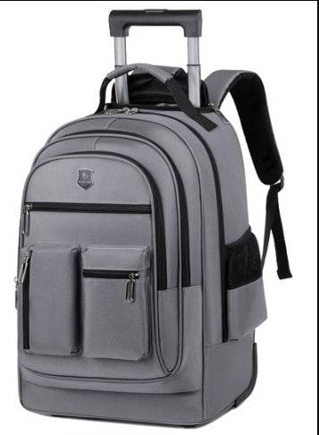 Trolley Backpack Ultra-light Trolley Bag Large Capacity Single-directional Wheel - PANGO