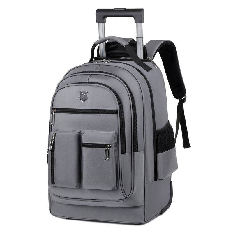Trolley Backpack Ultra-light Trolley Bag Large Capacity Single-directional Wheel - PANGO