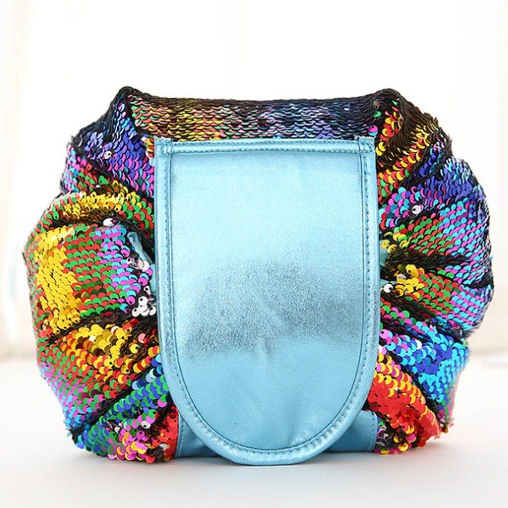 Animal Printing Large Capacity Drawstring Lazy Cosmetic Storage Bag - PANGO