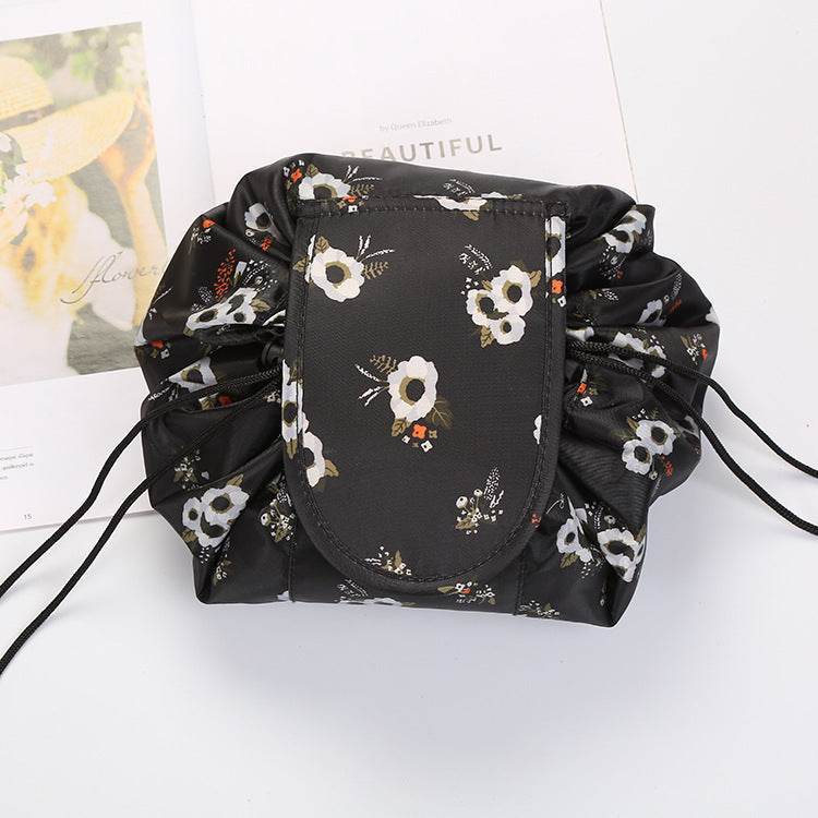 Animal Printing Large Capacity Drawstring Lazy Cosmetic Storage Bag - PANGO