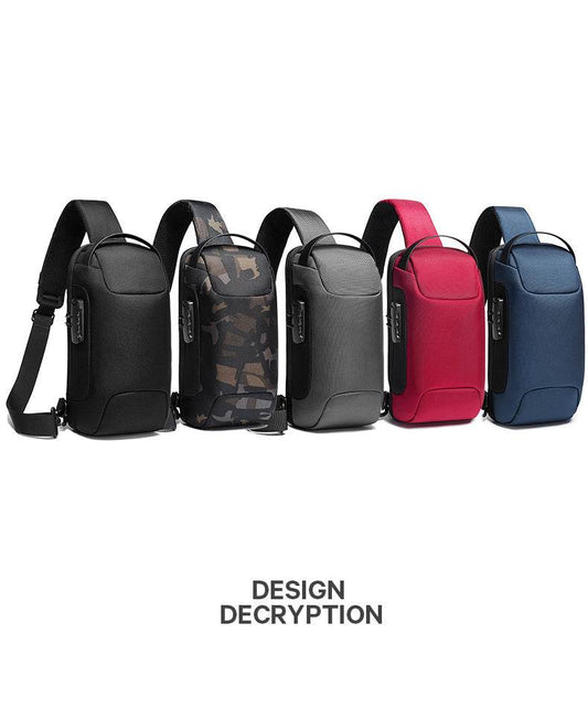 Men's Business Messenger Waterproof Shoulder Bag - PANGO