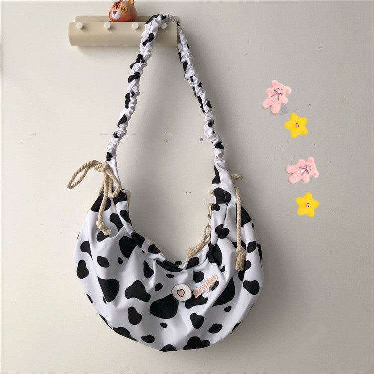 Cute Cow Student Shoulder Bag - PANGO