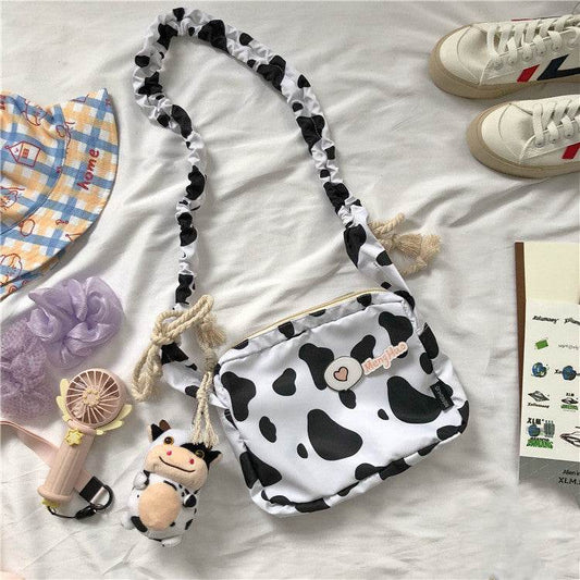 Cute Cow Student Shoulder Bag - PANGO
