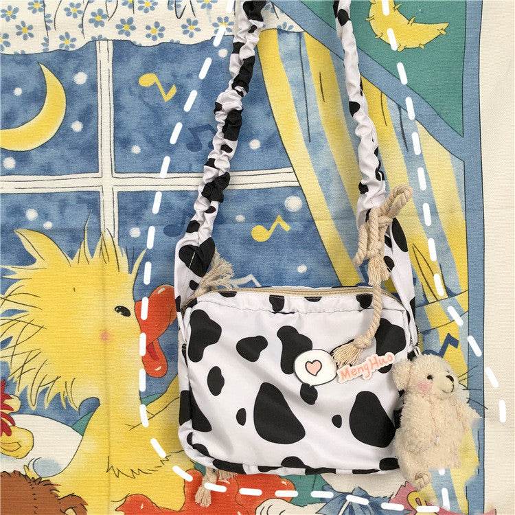 Cute Cow Student Shoulder Bag - PANGO