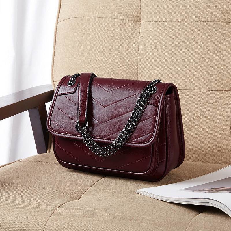 Cowhide Shoulder Bag Women - PANGO