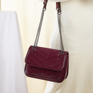 Cowhide Shoulder Bag Women