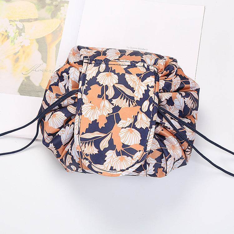 Animal Printing Large Capacity Drawstring Lazy Cosmetic Storage Bag - PANGO