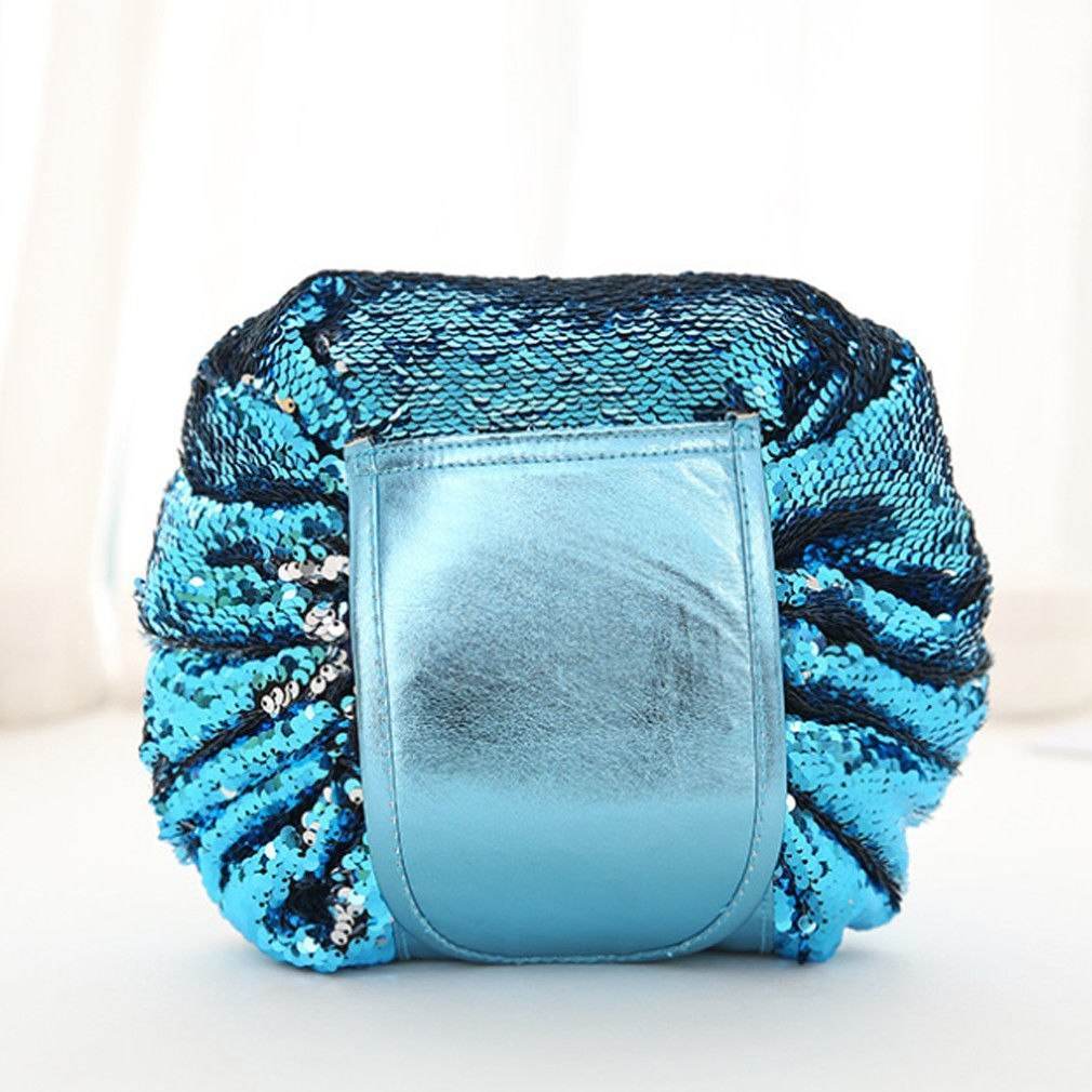 Animal Printing Large Capacity Drawstring Lazy Cosmetic Storage Bag - PANGO