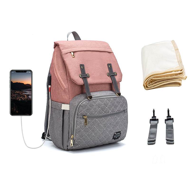 LEQUEEN Multifunctional Large Capacity Mummy Bag - PANGO