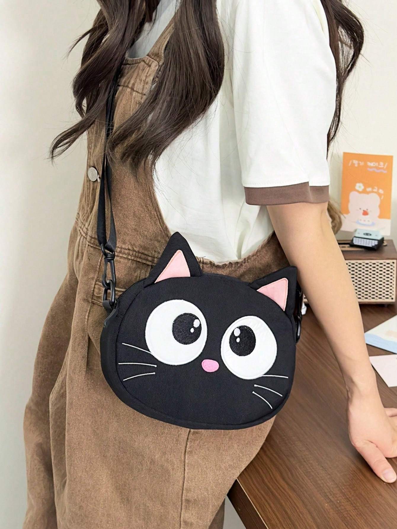 New Cute Cartoon Shoulder Bag Big