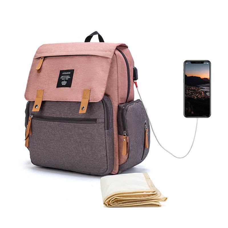 LEQUEEN Multifunctional Large Capacity Mummy Bag - PANGO