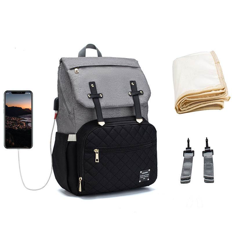 LEQUEEN Multifunctional Large Capacity Mummy Bag - PANGO