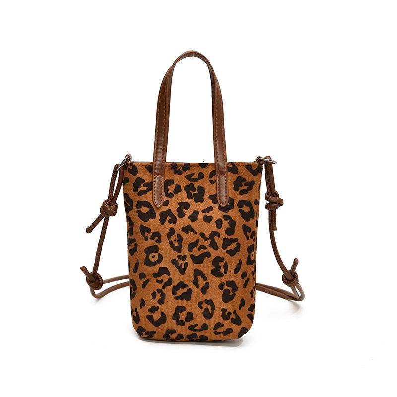 Women's Crossbody Bag Anime New Versatile Suede Phone Bag - PANGO