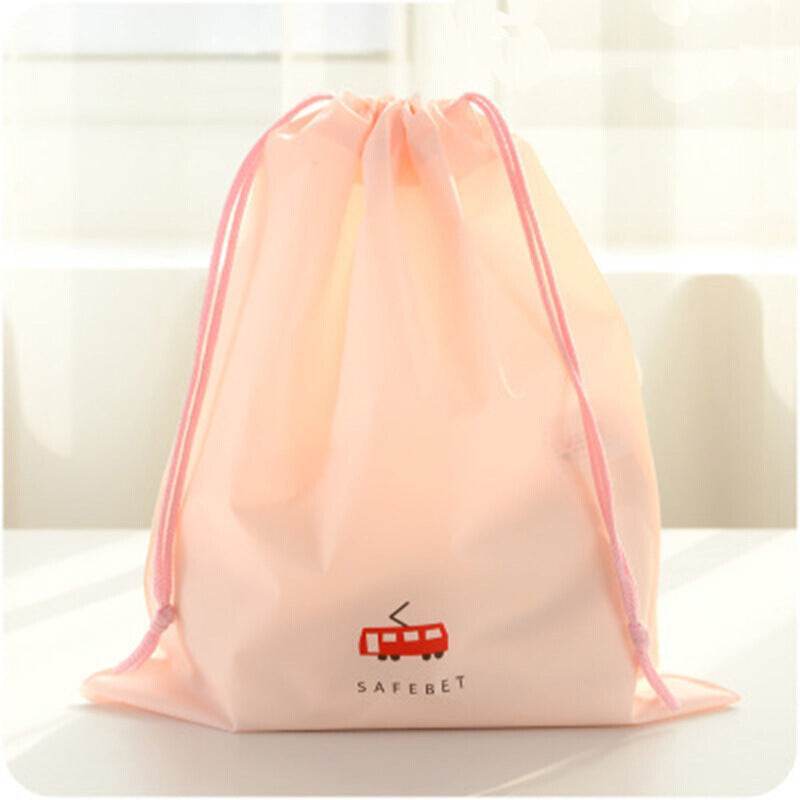 Animal Printing Large Capacity Drawstring Lazy Cosmetic Storage Bag - PANGO