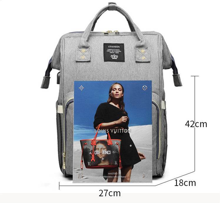 LEQUEEN Multifunctional Large Capacity Mummy Bag - PANGO