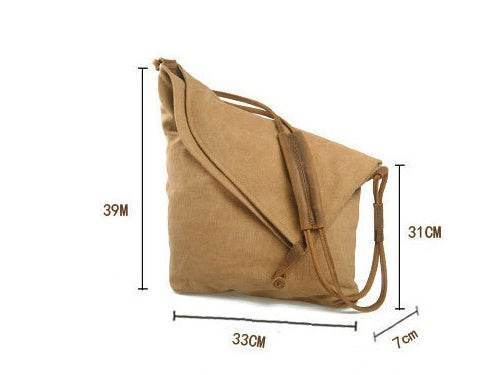 Crossbody retro art cloth bag - PANGO