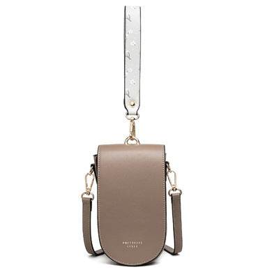 Mobile Phone Bag Korean Version PU Multifunctional Handbag - PANGO