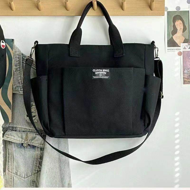 Large Capacity Shoulder Canvas Bag, Commuting Hand Bag - PANGO