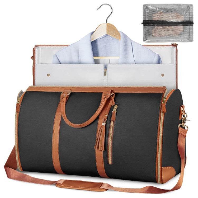 Large Capacity Travel Duffle Bag Women's Handbag Folding Suit Bag Waterproof Clothes Totes - PANGO