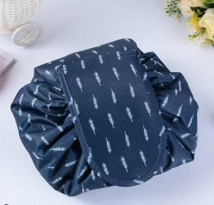 Animal Printing Large Capacity Drawstring Lazy Cosmetic Storage Bag - PANGO