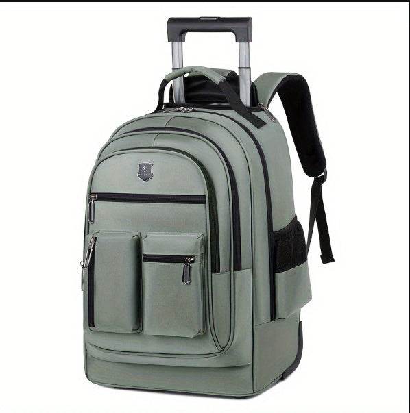 Trolley Backpack Ultra-light Trolley Bag Large Capacity Single-directional Wheel - PANGO