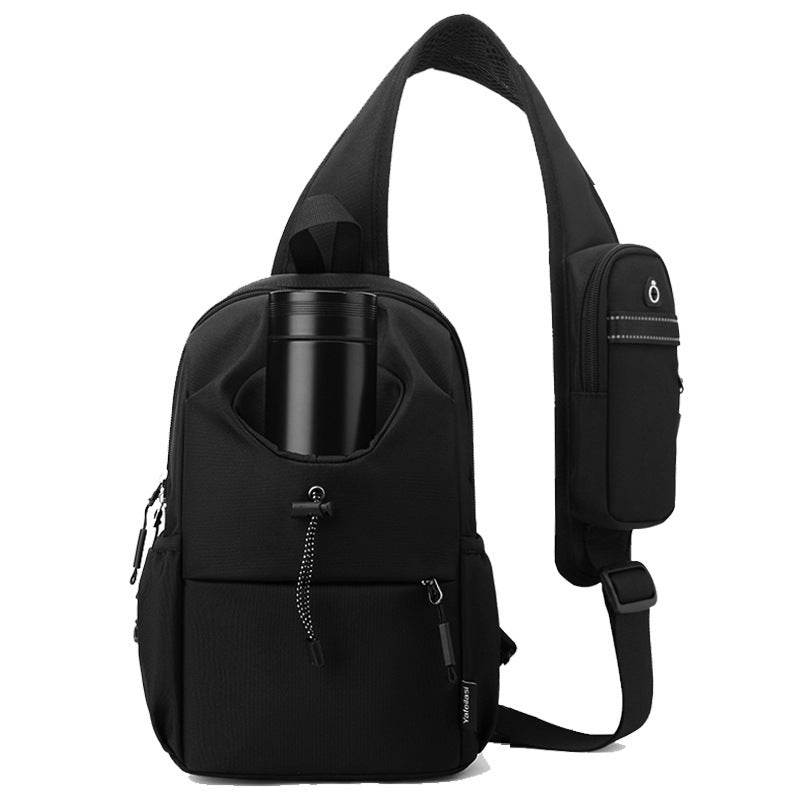 Men's Oxford Cloth Splash-proof Shoulder Crossbody Chest Bag - PANGO