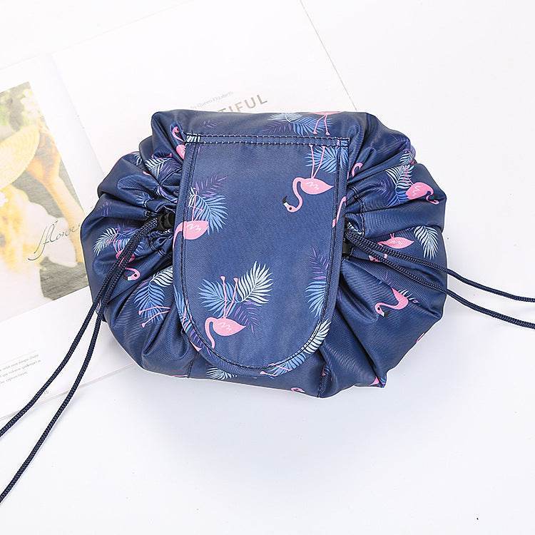 Animal Printing Large Capacity Drawstring Lazy Cosmetic Storage Bag - PANGO
