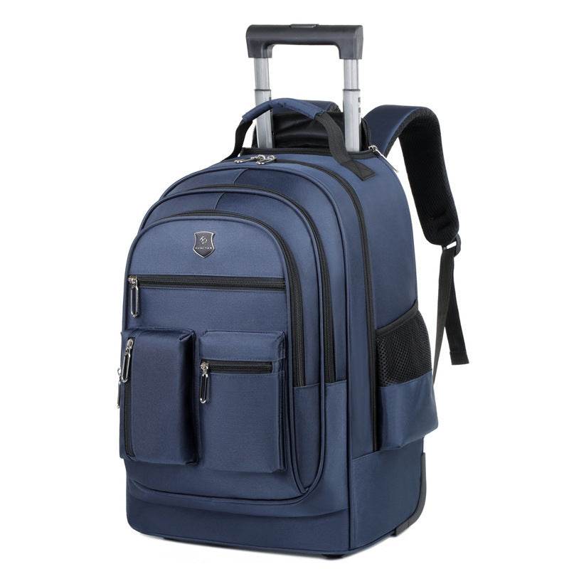 Trolley Backpack Ultra-light Trolley Bag Large Capacity Single-directional Wheel - PANGO