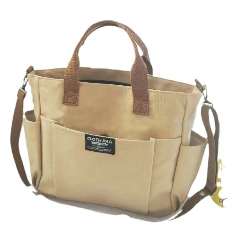 Large Capacity Shoulder Canvas Bag, Commuting Hand Bag - PANGO