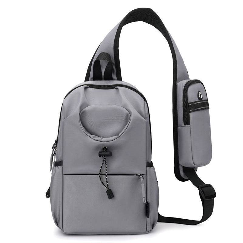 Men's Oxford Cloth Splash-proof Shoulder Crossbody Chest Bag - PANGO