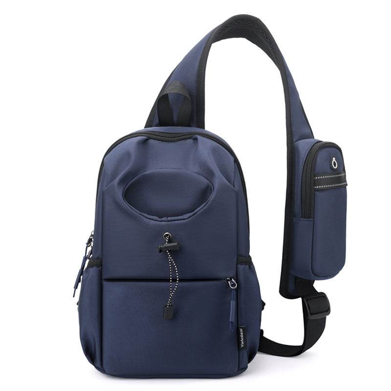 Men's Oxford Cloth Splash-proof Shoulder Crossbody Chest Bag - PANGO