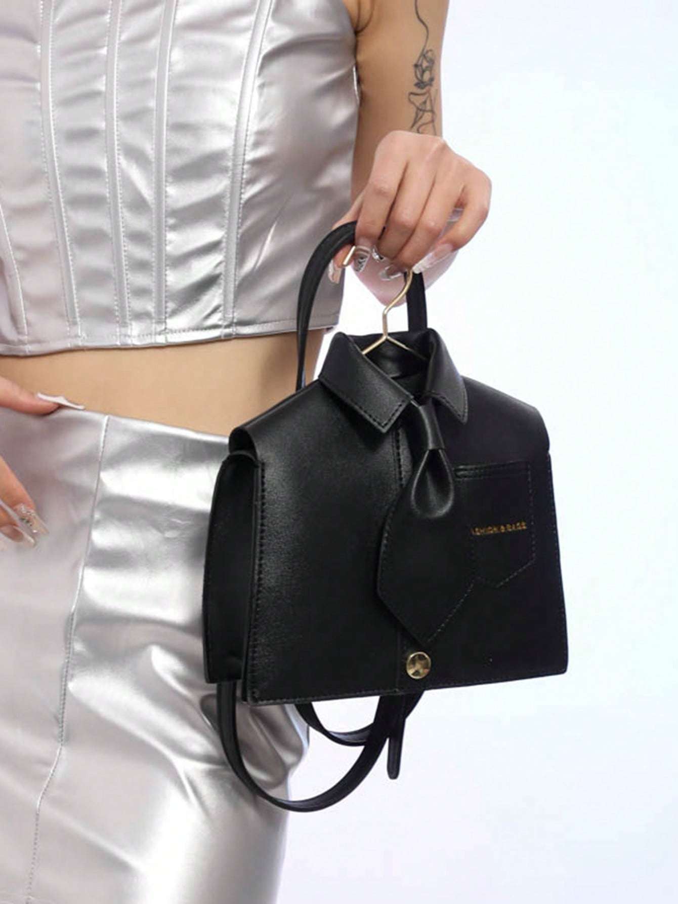 Quirky Shaped Collar Women Crossbody Bag,