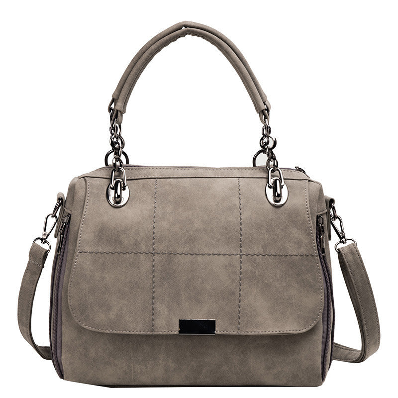Matte Women  Scrub Female Shoulder Bags