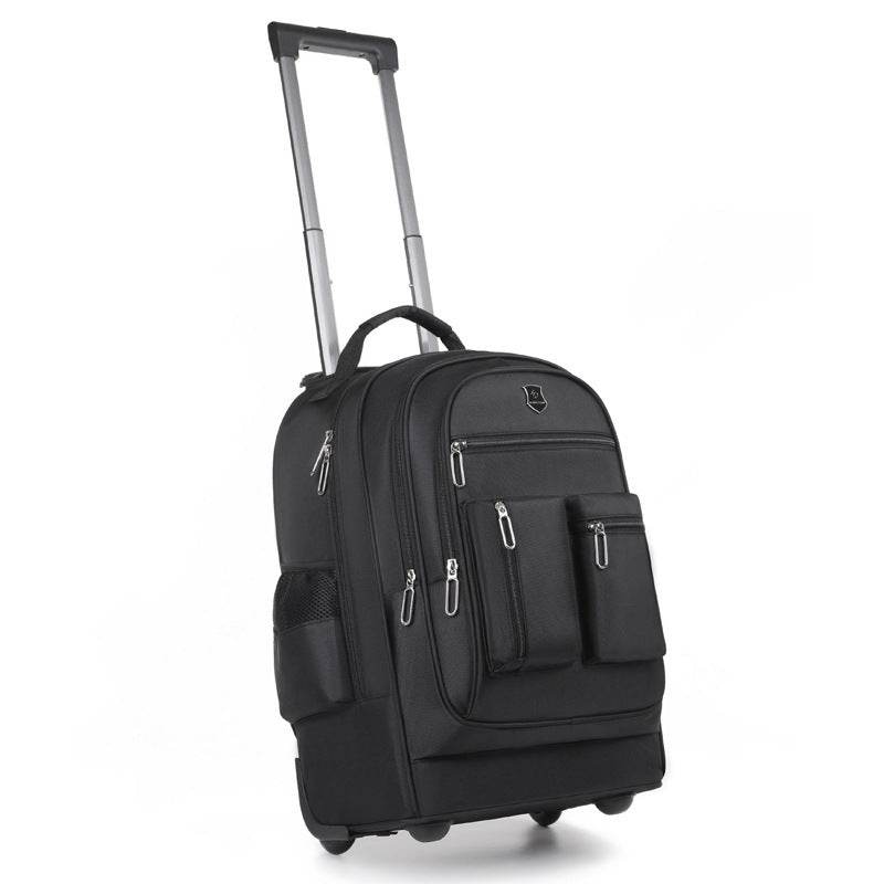 Trolley Backpack Ultra-light Trolley Bag Large Capacity Single-directional Wheel - PANGO