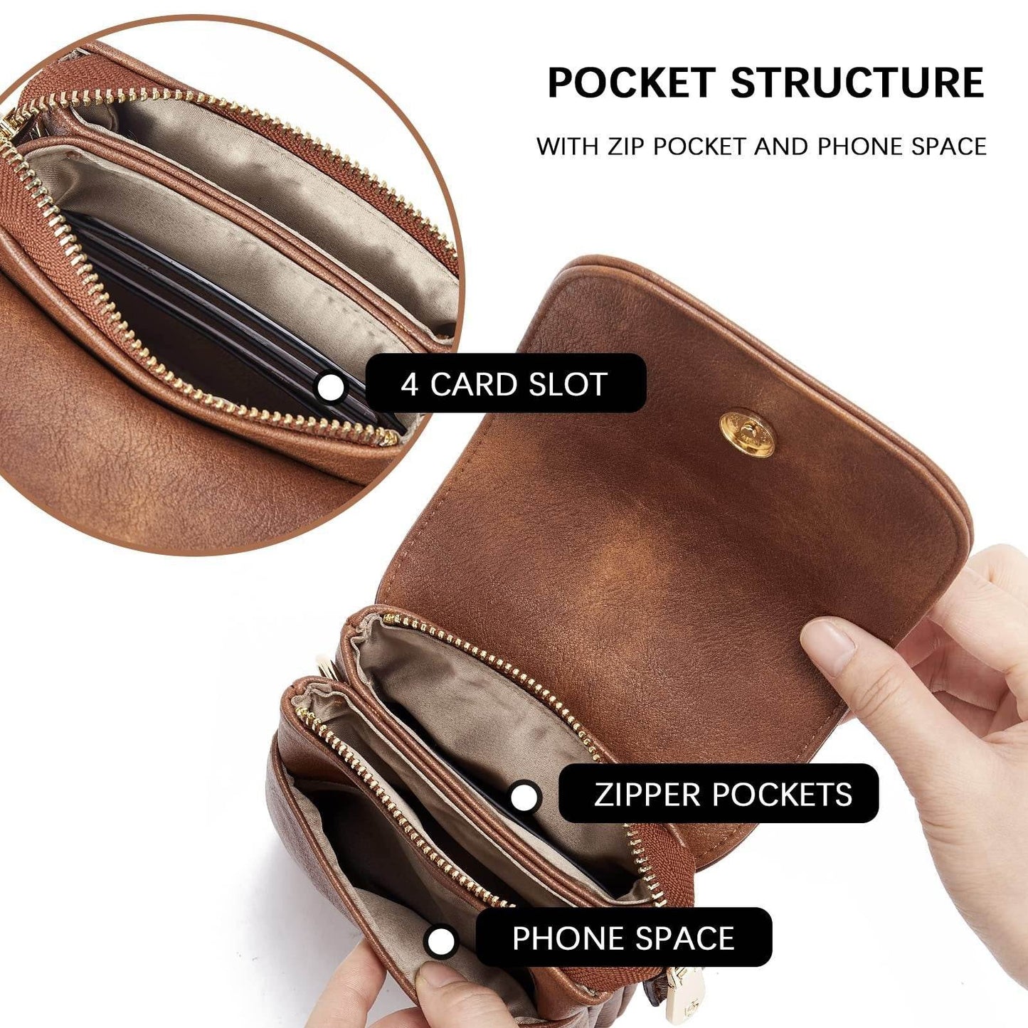 Men's PU Leather High-grade Versatile Messenger Bag - PANGO