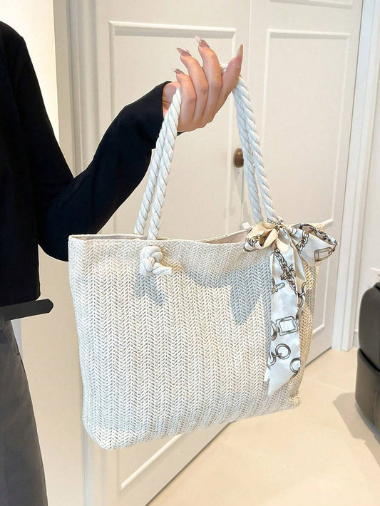 Women's New Style Woven Large Capacity Bag