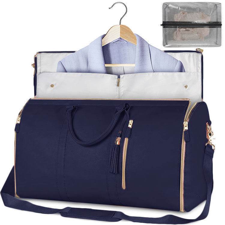 Large Capacity Travel Duffle Bag Women's Handbag Folding Suit Bag Waterproof Clothes Totes - PANGO
