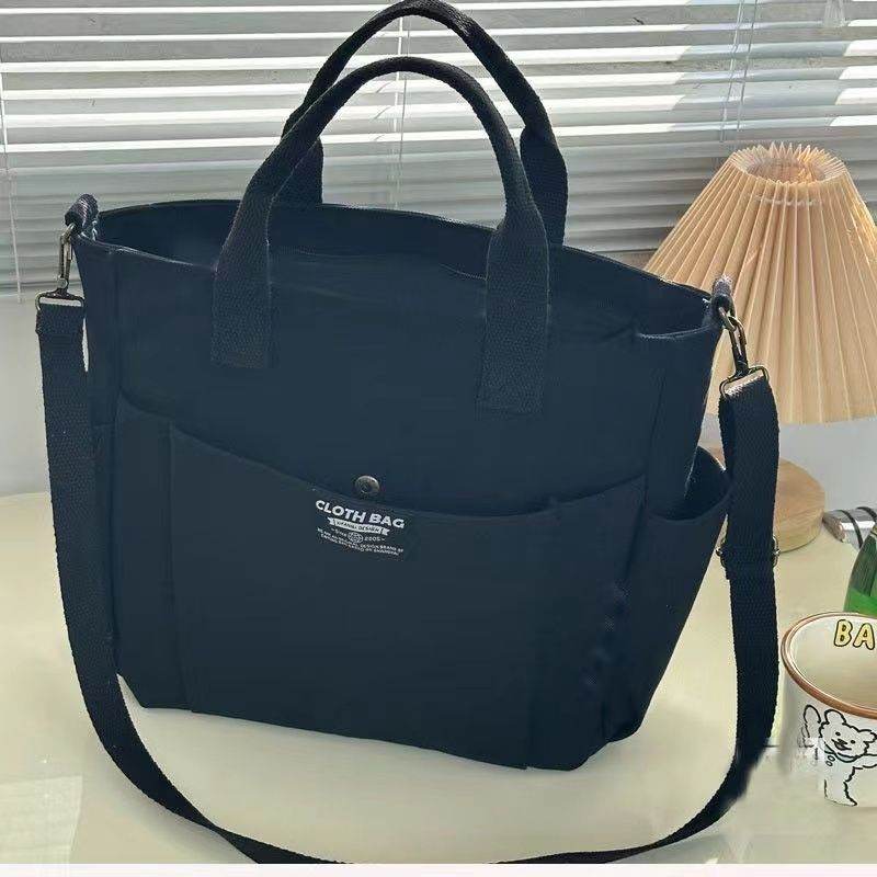 Large Capacity Shoulder Canvas Bag, Commuting Hand Bag - PANGO