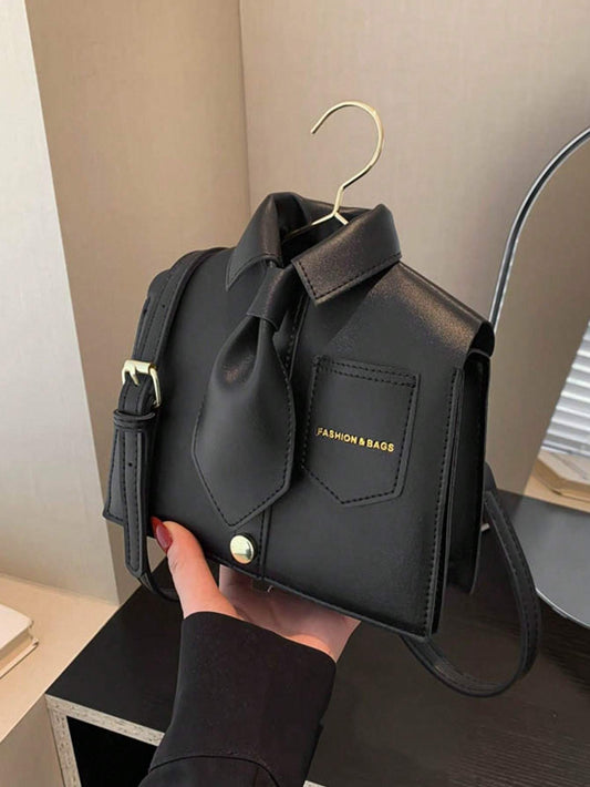 Quirky Shaped Collar Women Crossbody Bag,