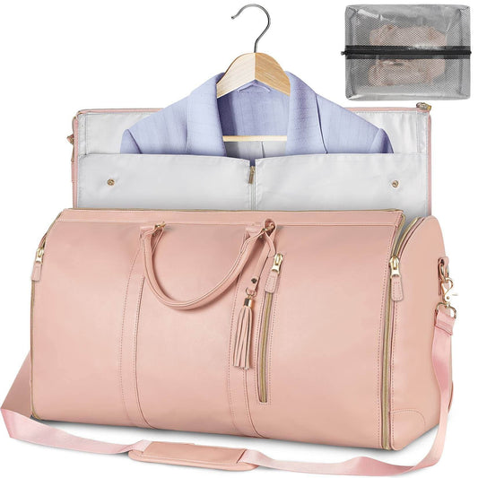 Large Capacity Travel Duffle Bag Women's Handbag Folding Suit Bag Waterproof Clothes Totes - PANGO