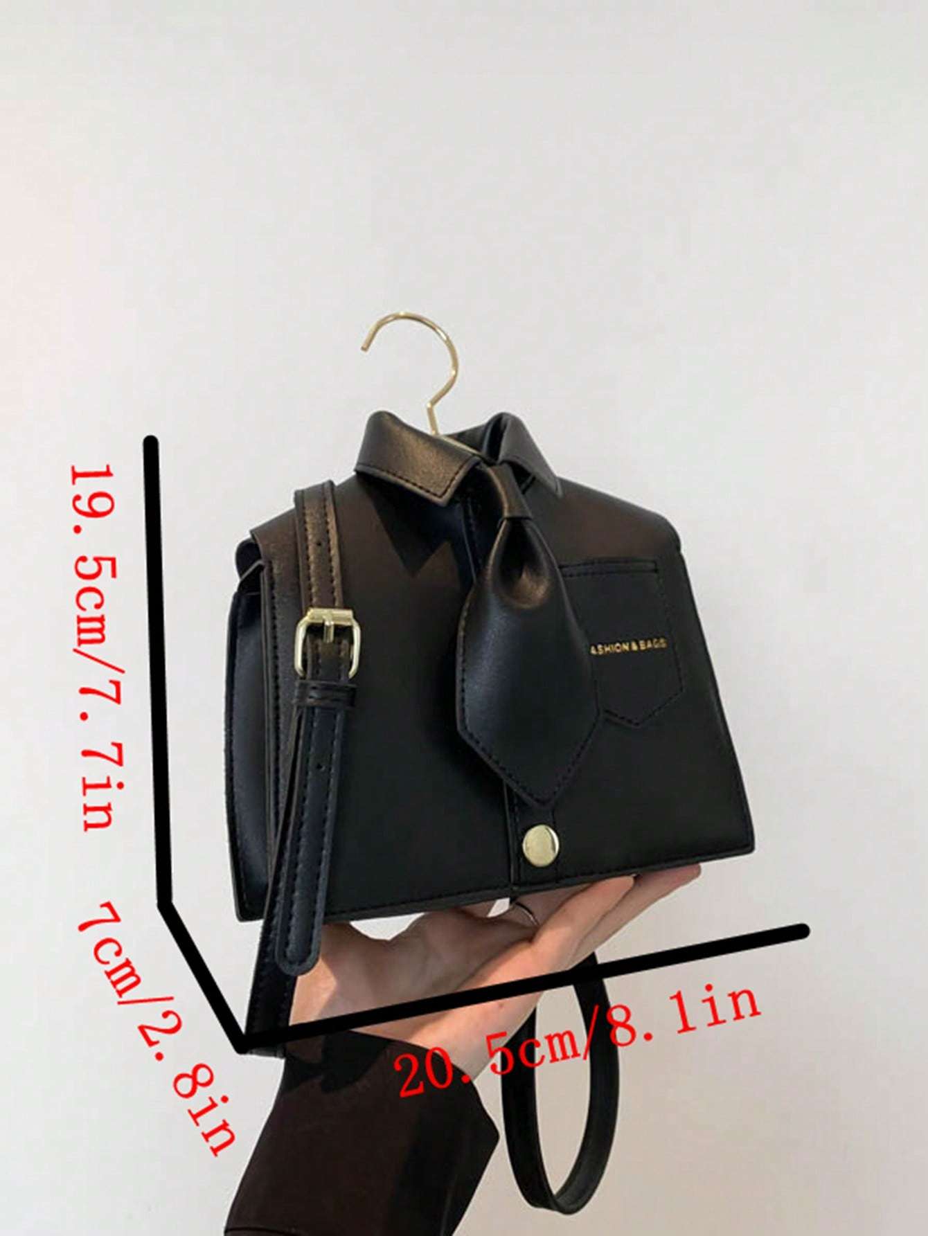 Quirky Shaped Collar Women Crossbody Bag,