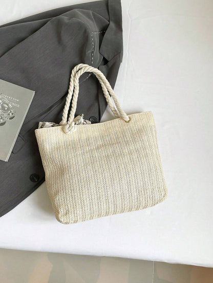 Women's New Style Woven Large Capacity Bag