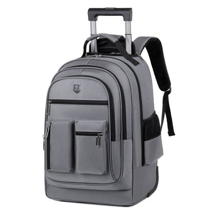 Trolley Backpack Ultra-light Trolley Bag Large Capacity Single-directional Wheel - PANGO