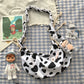 Cute Cow Student Shoulder Bag