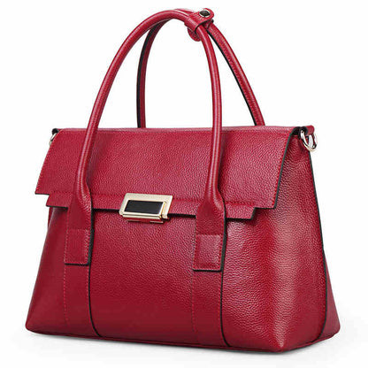 European And American New Leather Handbags, Big Bags,