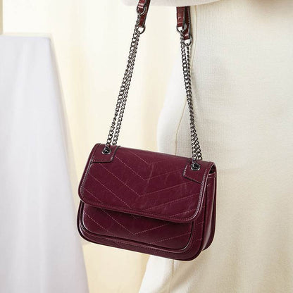 Cowhide Shoulder Bag Women - PANGO