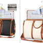 Large Capacity Travel Duffle Bag Women's Handbag Folding Suit Bag Waterproof Clothes Totes