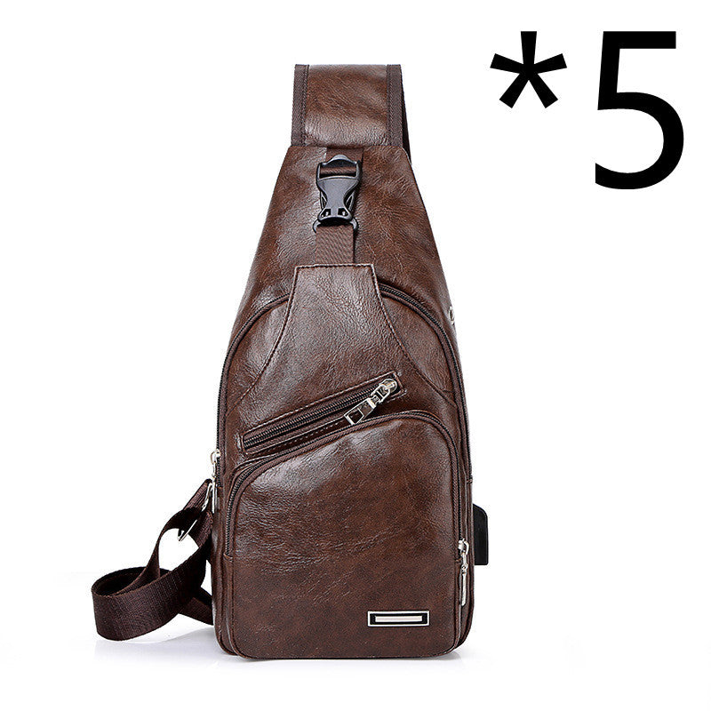 Men's USB Charging Bag
