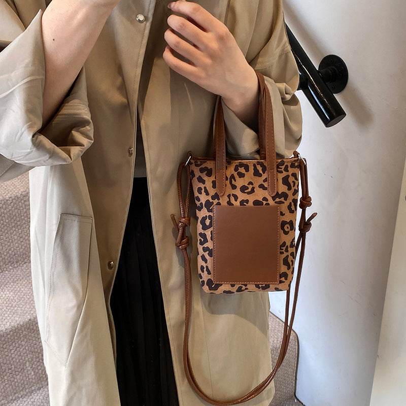 Women's Crossbody Bag Anime New Versatile Suede Phone Bag - PANGO