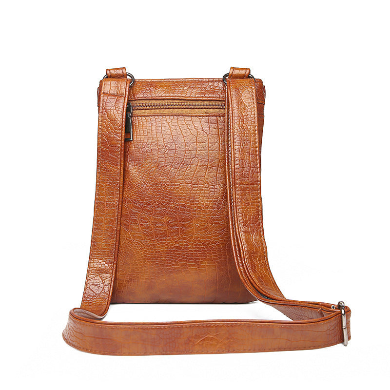 Soft Leather Shoulder Messenger Bag